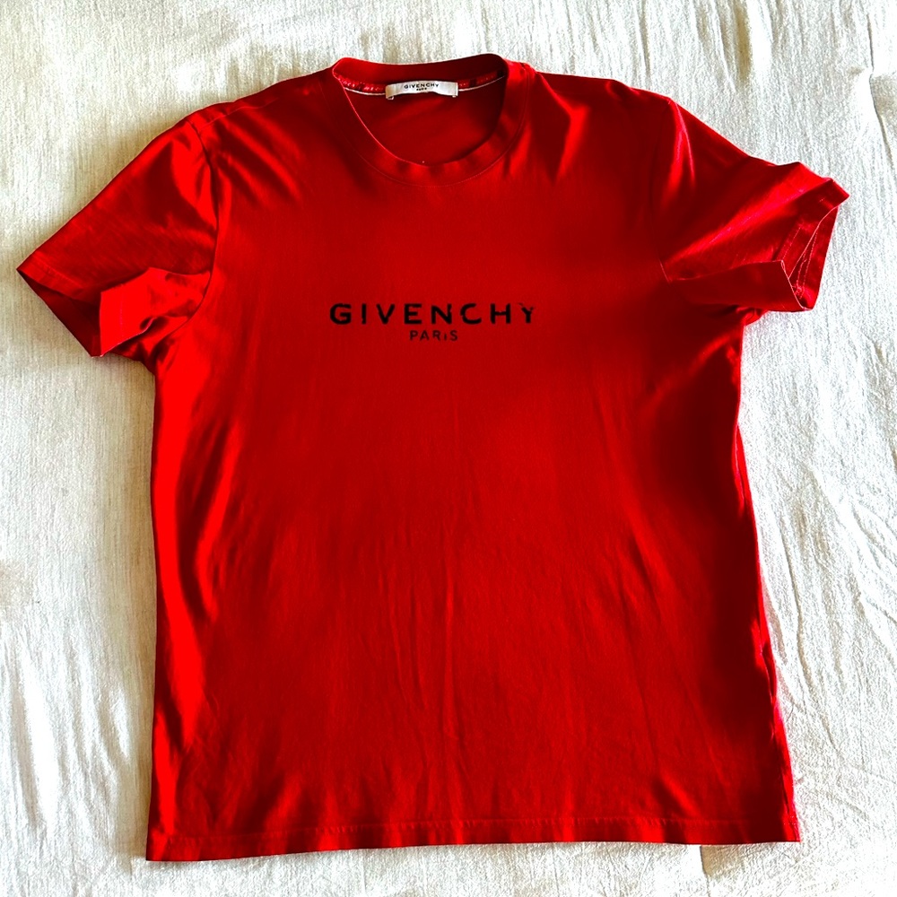 Givenchy Red Shirt - image 1